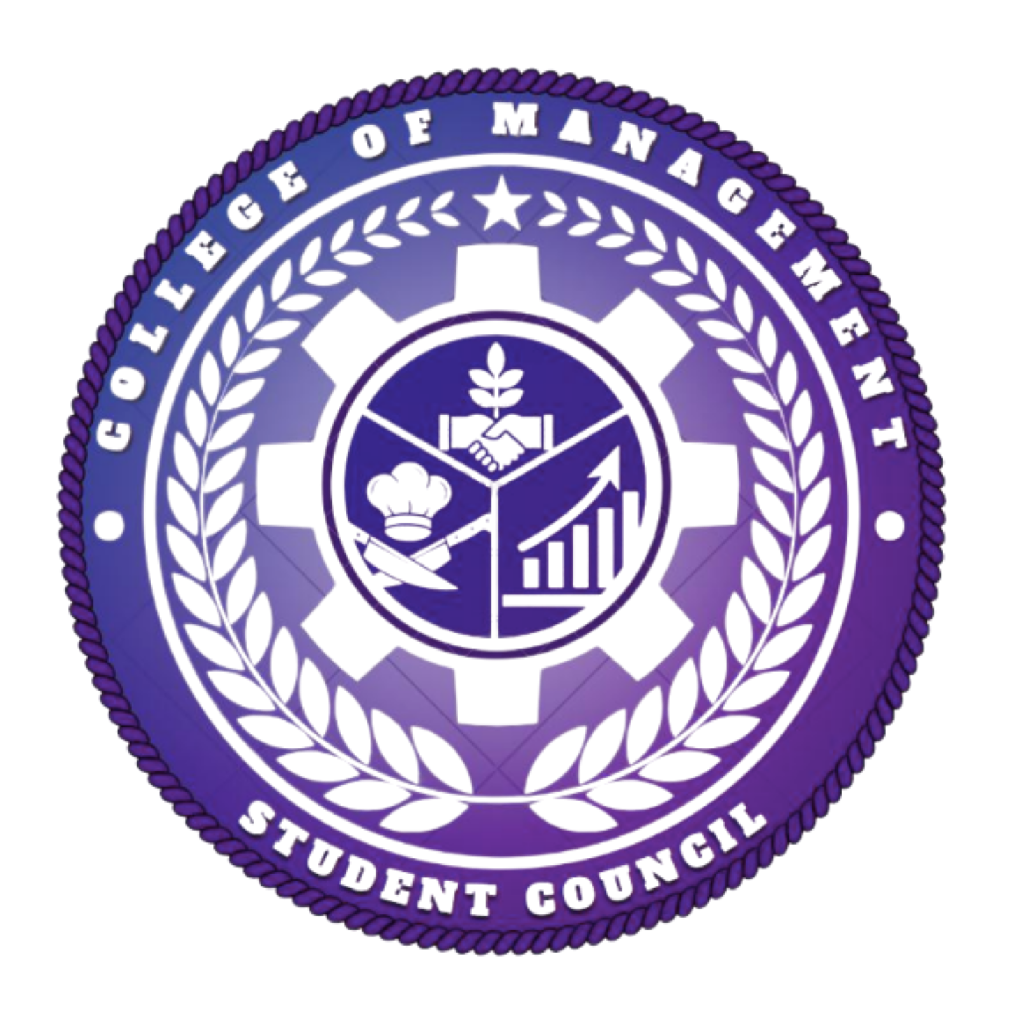 College of Management Student Council logo