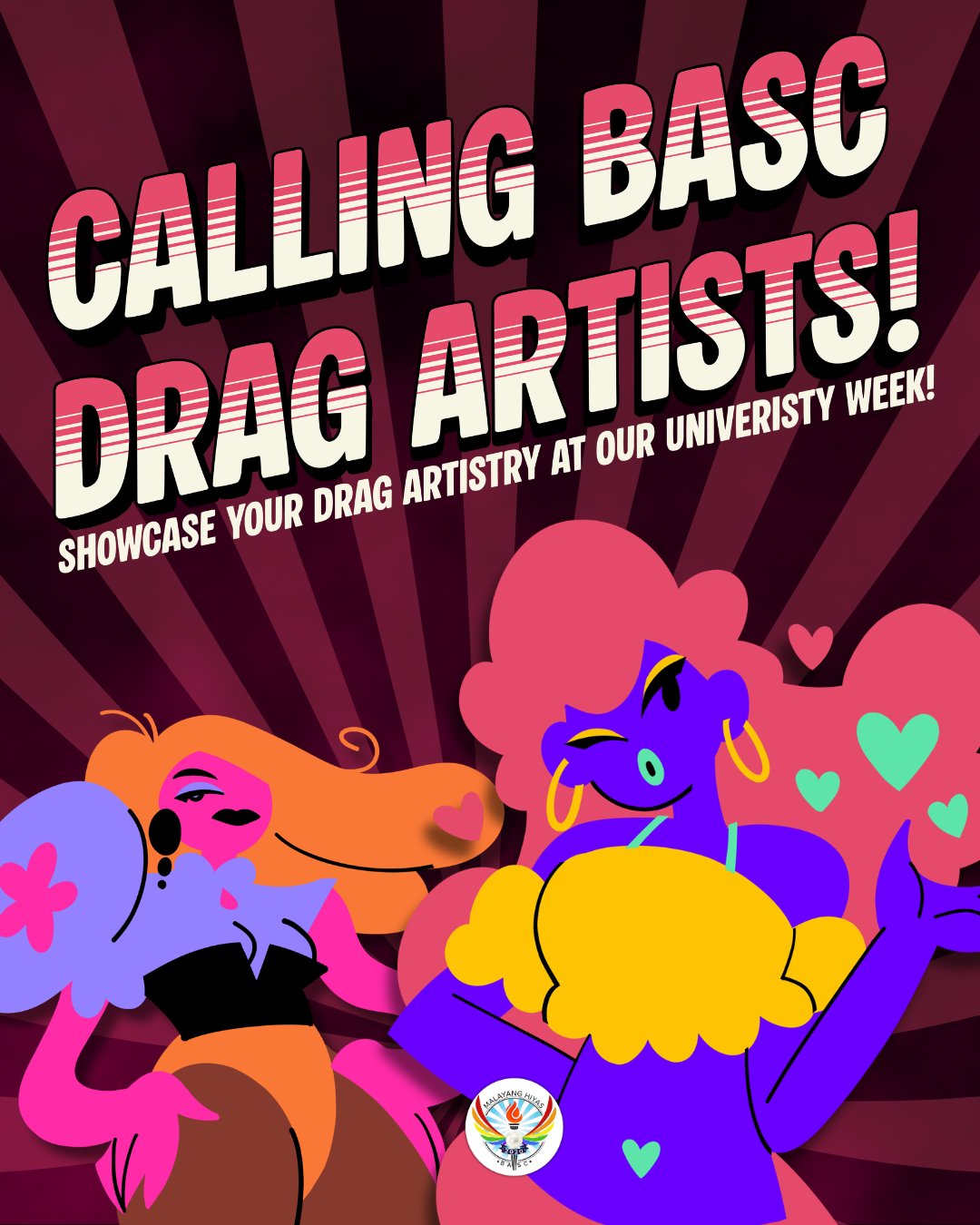 🌈✨ Calling All BSAU Drag Artists! ✨🌈